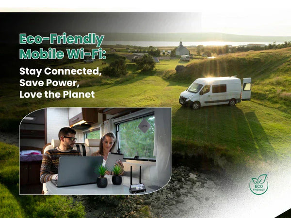Eco-Friendly Mobile Wi-Fi Routers for Energy Savings