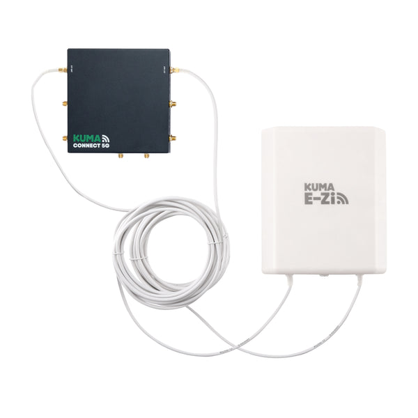 KUMA CONNECT E-Zi 5G Router and Directional outdoor antenna