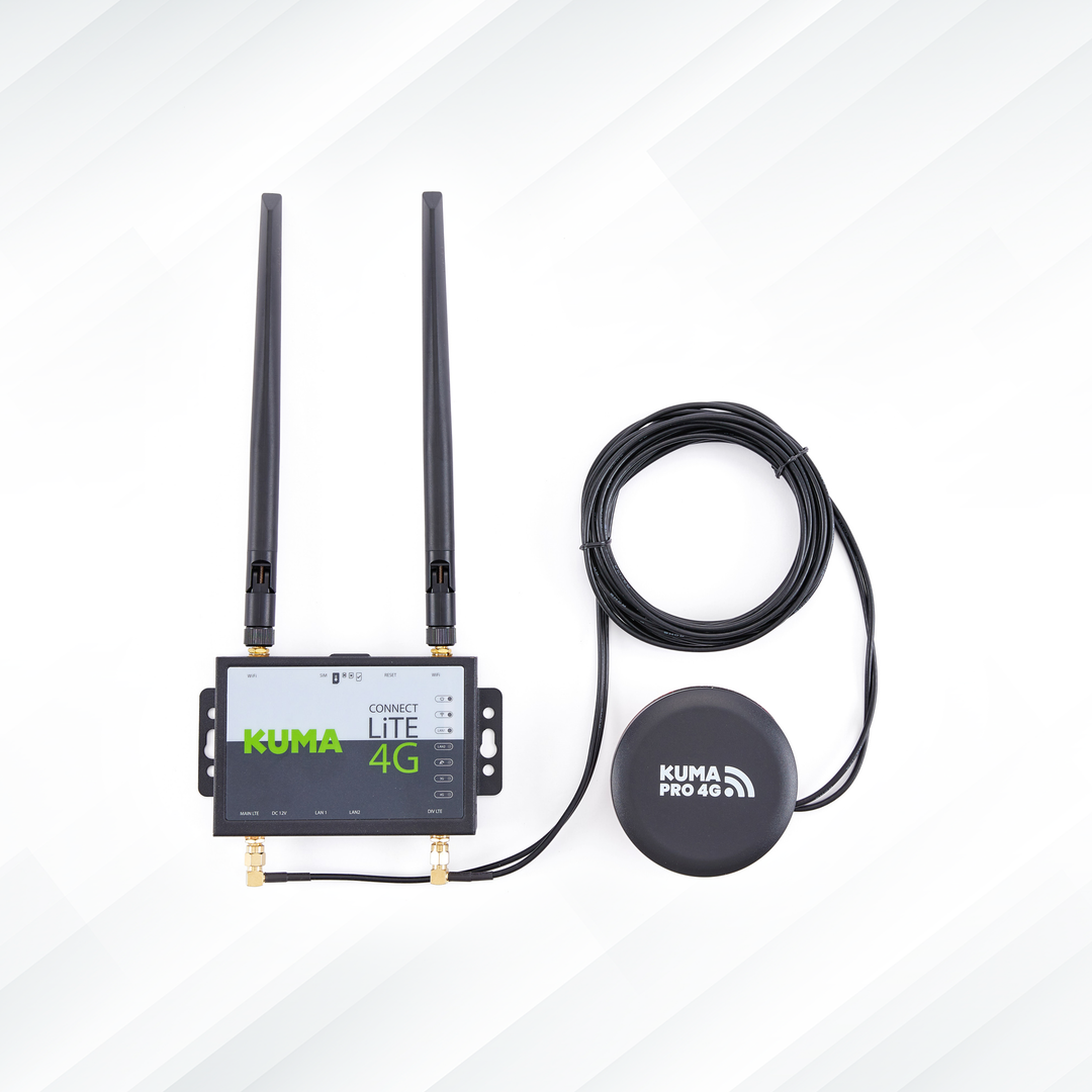 KUMA CONNECT PRO 4G Roof-Mount 4G Wi‑Fi Kit for Travel Boats