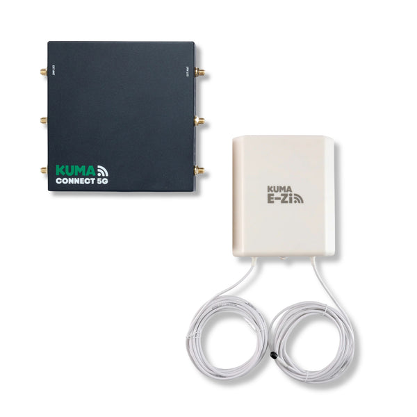 KUMA CONNECT E-Zi 5G Router and Directional outdoor antenna