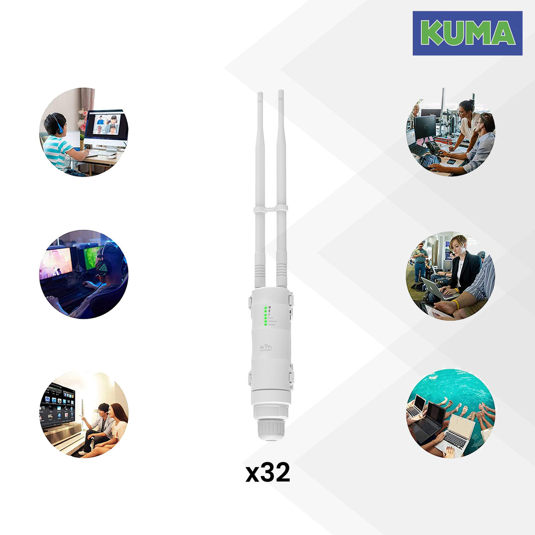 KUMA My-Wifi Range Extender Kit with Pole Mount