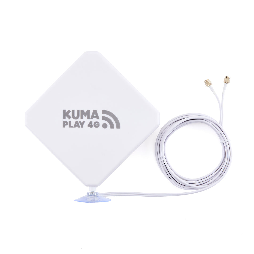 KUMA CONNECT PLAY 4G 4G Wi‑Fi Kit with Indoor Repositionable Antenna