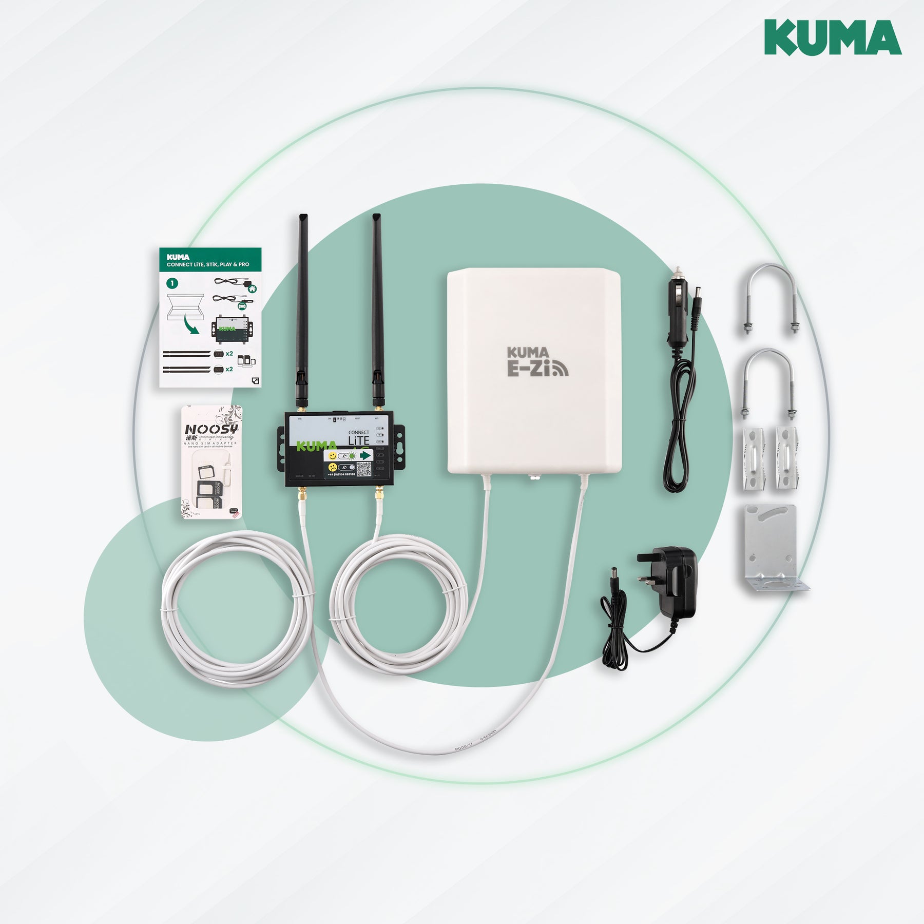 4G Router & Long Range, High Gain Wifi Antenna | KUMA E-Zi