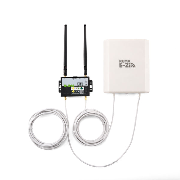 KUMA Refurbished - CONNECT E-Zi - 4G Router & Directional Antenna